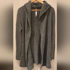Wilster 100% Cashmere Hooded Long Cardigan | XS | Luxury Soft | Cozy Layer